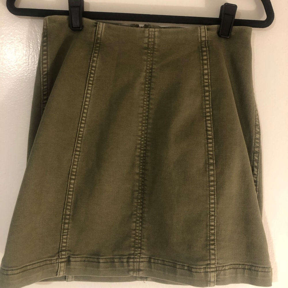 Free People mini skirt